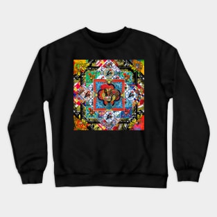 Portuguese folk art Crewneck Sweatshirt